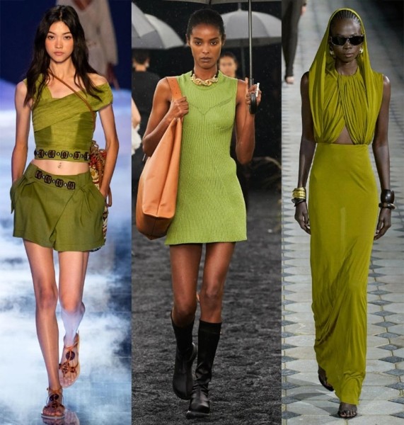 Модные цвета в одежде весна-лето 2023 Модные цвета в одежде весна-лето 2023