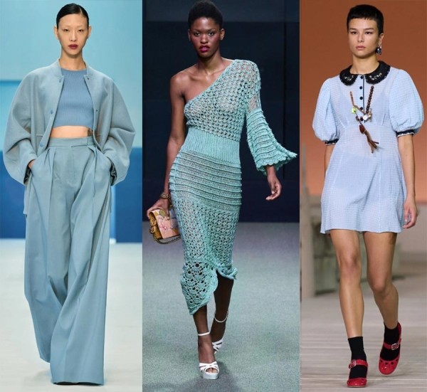 Модные цвета в одежде весна-лето 2023 Модные цвета в одежде весна-лето 2023