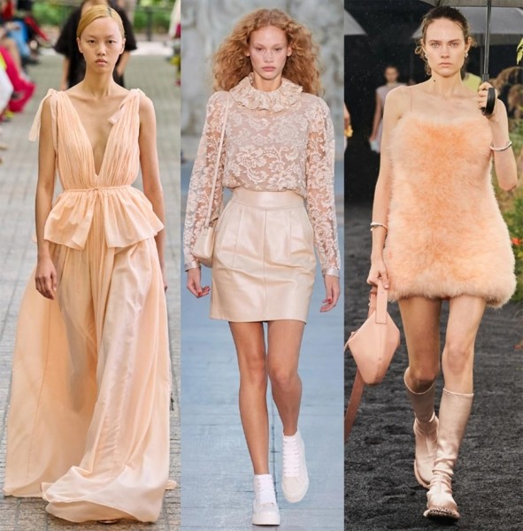 Модные цвета в одежде весна-лето 2023 Модные цвета в одежде весна-лето 2023