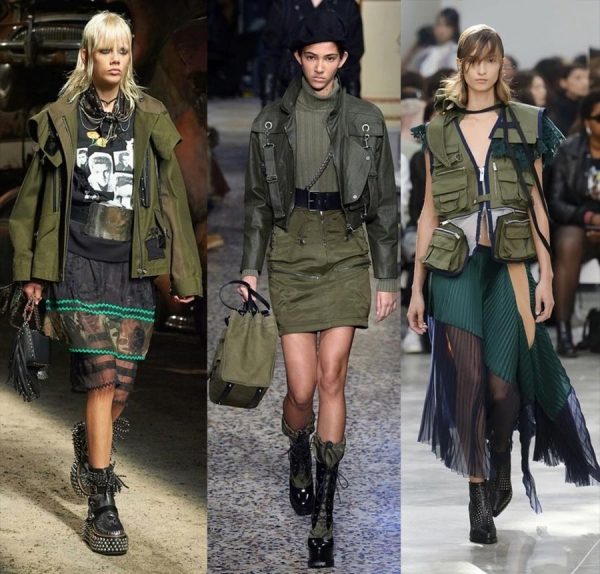 Стиль милитари в модной одежде: актуальные тренды и образы 2023-2024