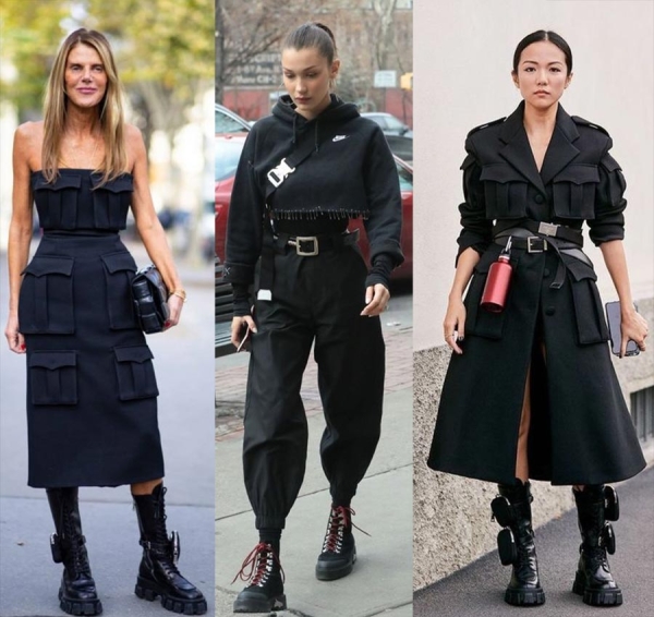 Стиль милитари в модной одежде: актуальные тренды и образы 2023-2024
