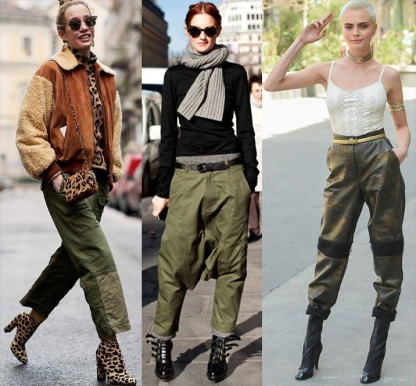 Стиль милитари в модной одежде: актуальные тренды и образы 2023-2024