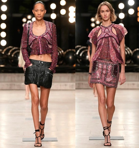 Женская мода и сочетание стилей в коллекции Isabel Marant