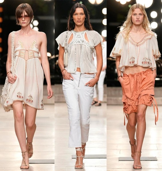 Женская мода и сочетание стилей в коллекции Isabel Marant