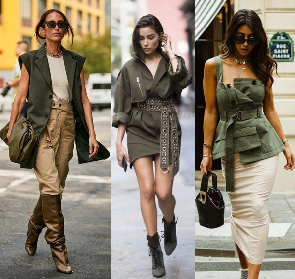 Стиль милитари в модной одежде: актуальные тренды и образы 2023-2024