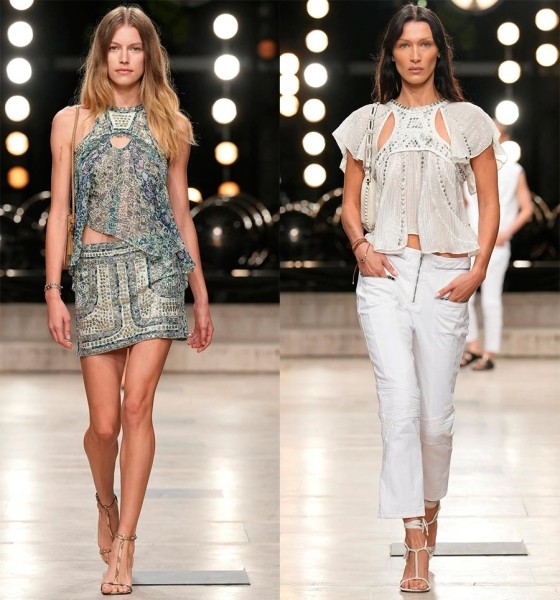 Женская мода и сочетание стилей в коллекции Isabel Marant