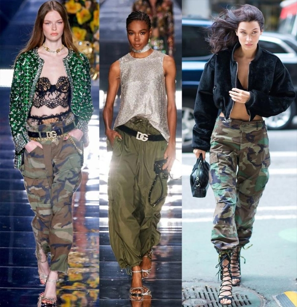 Стиль милитари в модной одежде: актуальные тренды и образы 2023-2024