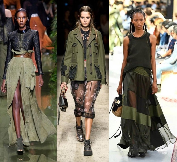 Стиль милитари в модной одежде: актуальные тренды и образы 2023-2024