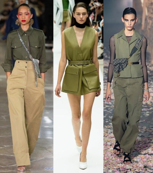 Стиль милитари в модной одежде: актуальные тренды и образы 2023-2024