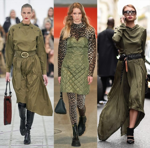 Стиль милитари в модной одежде: актуальные тренды и образы 2023-2024