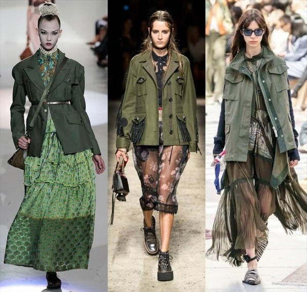 Стиль милитари в модной одежде: актуальные тренды и образы 2023-2024