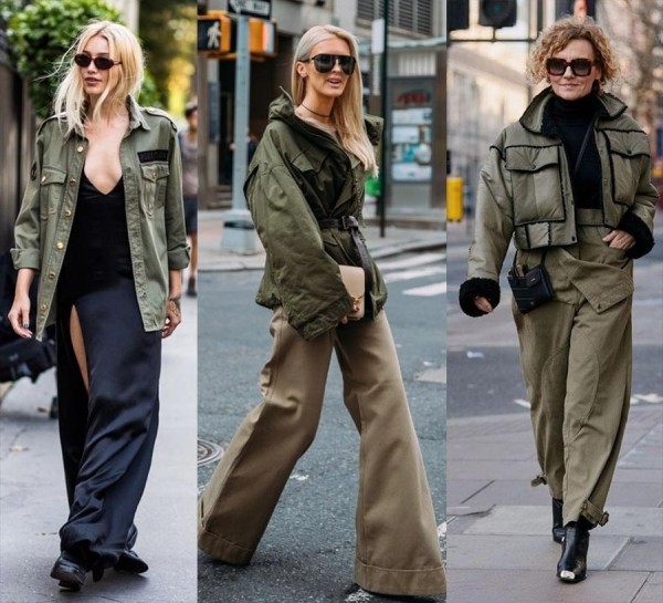 Стиль милитари в модной одежде: актуальные тренды и образы 2023-2024