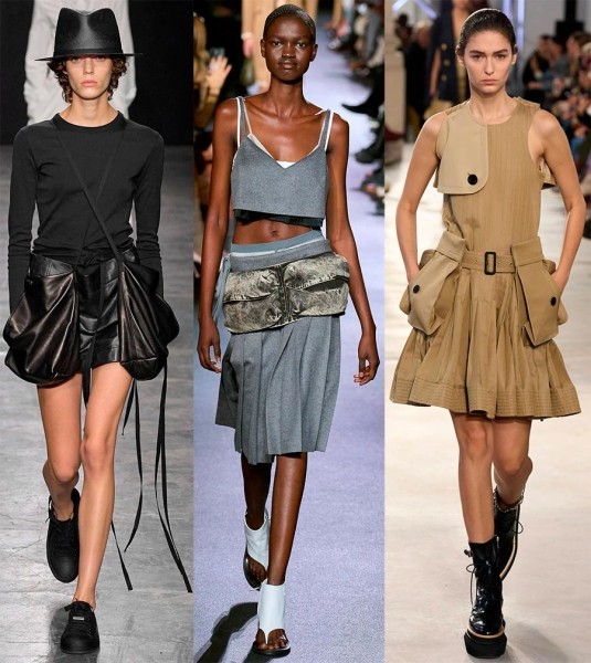 Одежда оверсайз, сумки оверсайз, и наконец, накладные карманы оверсайз: модный тренд сезона