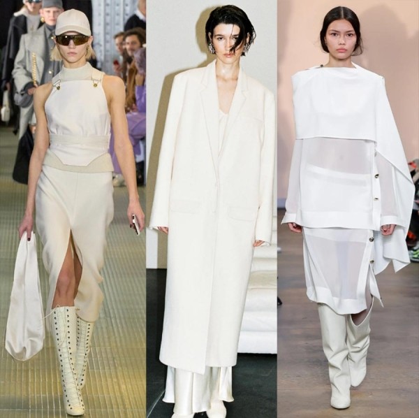 Белый цвет: тренд теплого сезона весна-лето Белый цвет: тренд теплого сезона весна-лето