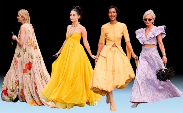 Высокая уличная мода 2023: 30 идей нарядных и вечерних летних образов