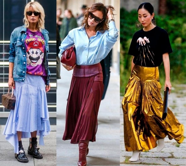Актуальные фасоны юбок на теплый сезон