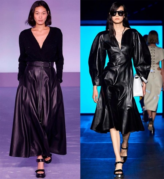 Модные и красивые образы из актуальных коллекций женской одежды