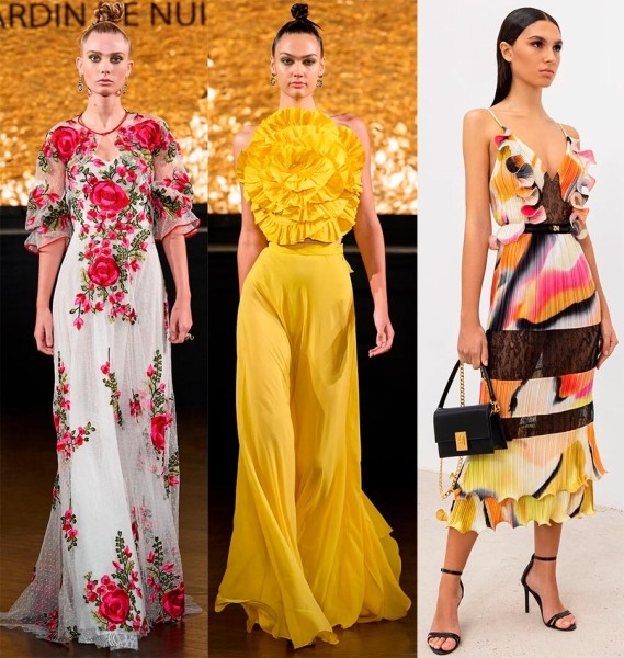 Модные и красивые образы из актуальных коллекций женской одежды