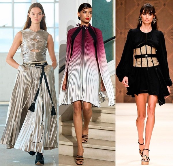 Модные и красивые образы из актуальных коллекций женской одежды
