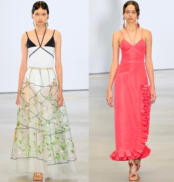 Модные и красивые образы из актуальных коллекций женской одежды