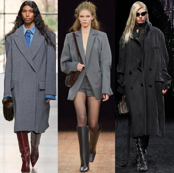 60 стильных образов в серых оттенках