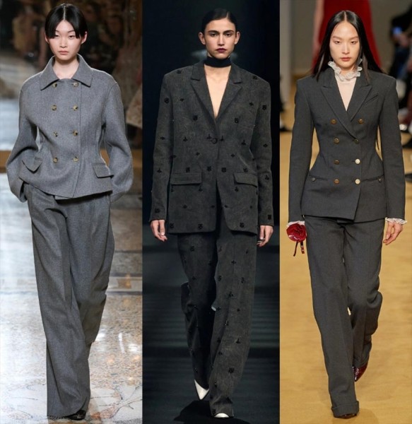 60 стильных образов в серых оттенках