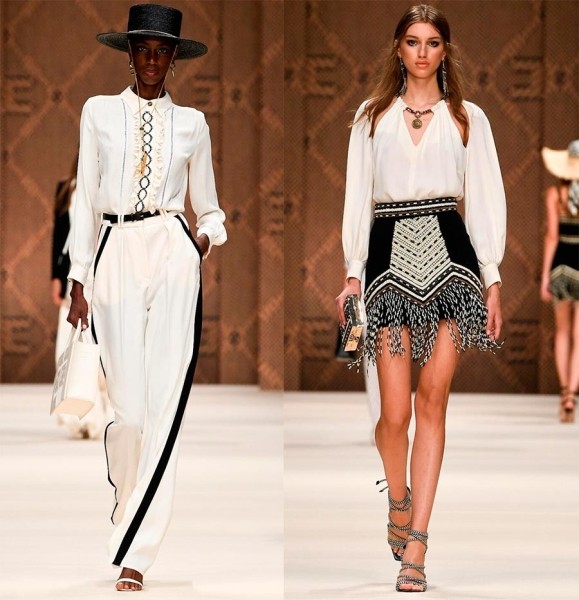 Модные и красивые образы из актуальных коллекций женской одежды