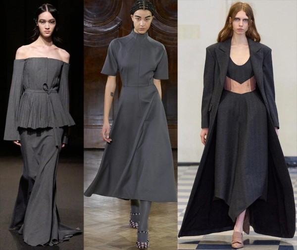 60 стильных образов в серых оттенках