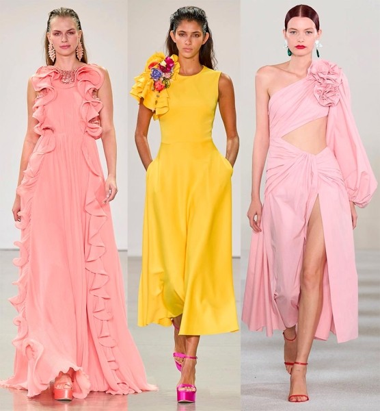 Модные и красивые образы из актуальных коллекций женской одежды