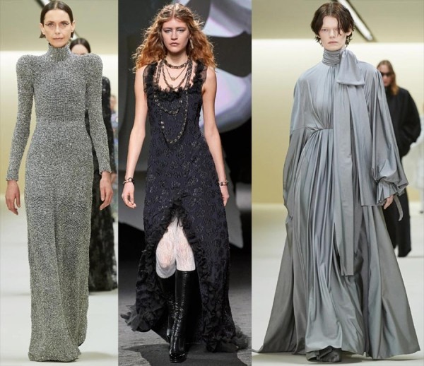 60 стильных образов в серых оттенках
