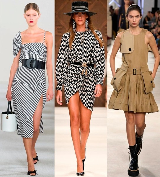 Модные и красивые образы из актуальных коллекций женской одежды
