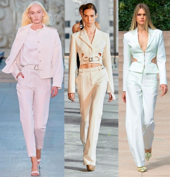 Модные и красивые образы из актуальных коллекций женской одежды