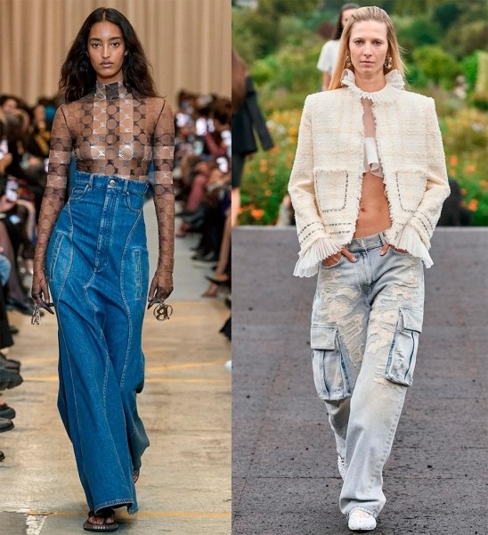 Модные и красивые образы из актуальных коллекций женской одежды