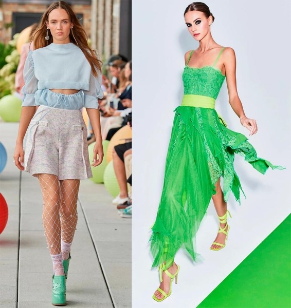 Модные и красивые образы из актуальных коллекций женской одежды