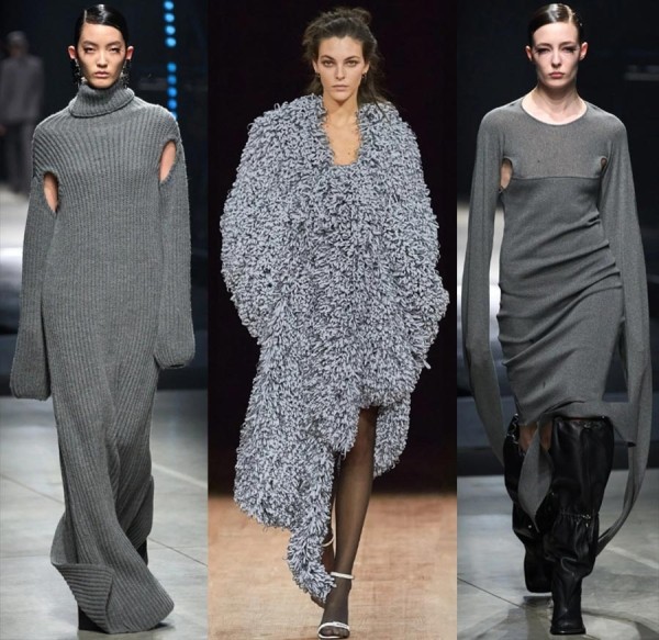 60 стильных образов в серых оттенках