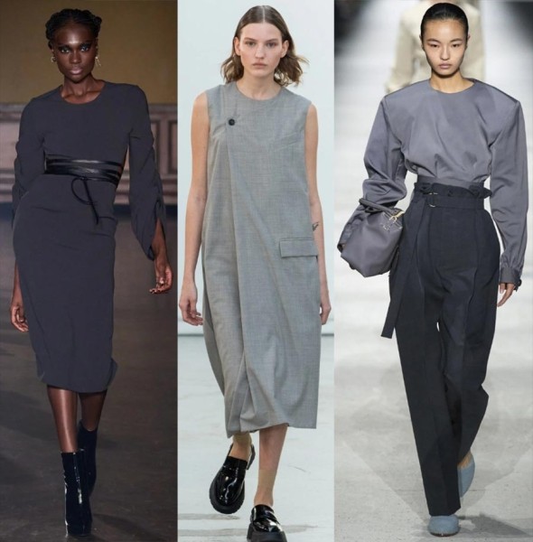 60 стильных образов в серых оттенках