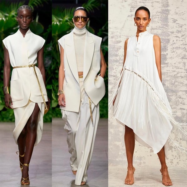 Модные и красивые образы из актуальных коллекций женской одежды