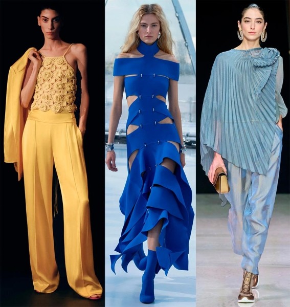 Модные и красивые образы из актуальных коллекций женской одежды