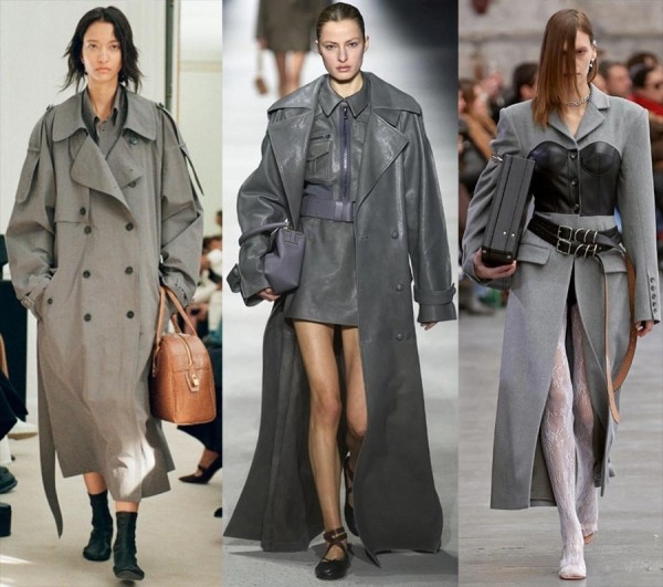 60 стильных образов в серых оттенках