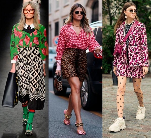 5 правил стильного сочетания принтов