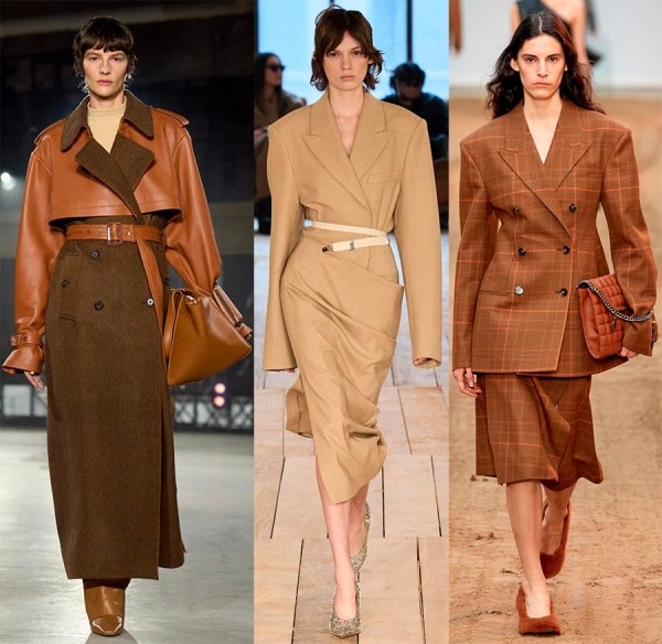 Модные образы в осенней цветовой гамме: одежда и аксессуары нового сезона