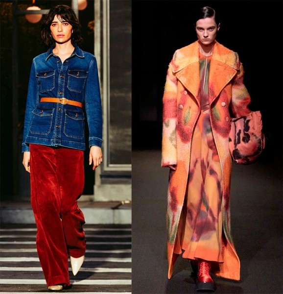 Модные образы в осенней цветовой гамме: одежда и аксессуары нового сезона