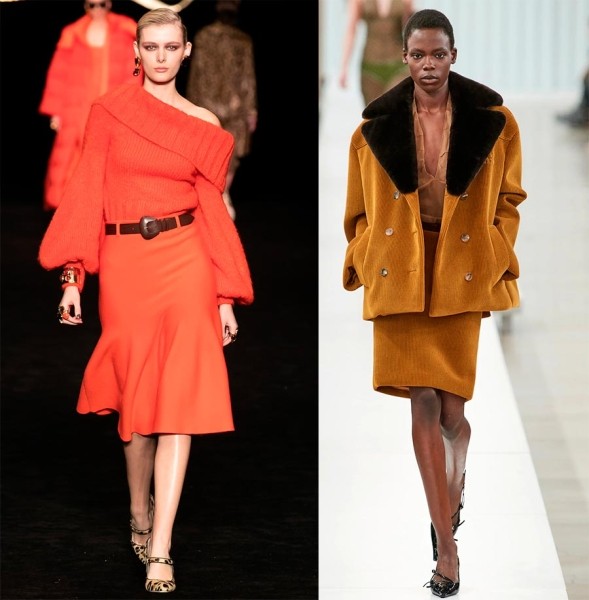 Модные образы в осенней цветовой гамме: одежда и аксессуары нового сезона