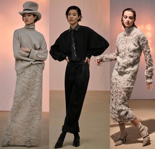 Модный трикотаж и кашемир 2023-2024 от Brunello Cucinelli Модный трикотаж и кашемир 2023-2024 от Brunello Cucinelli