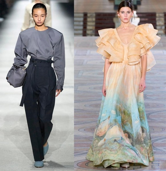 Акцент на плечи в одежде: модная тенденция Акцент на плечи в одежде: модная тенденция