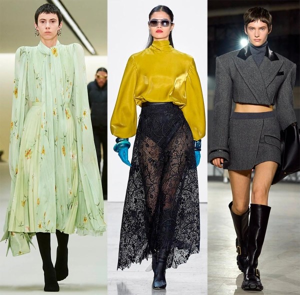 Акцент на плечи в одежде: модная тенденция Акцент на плечи в одежде: модная тенденция