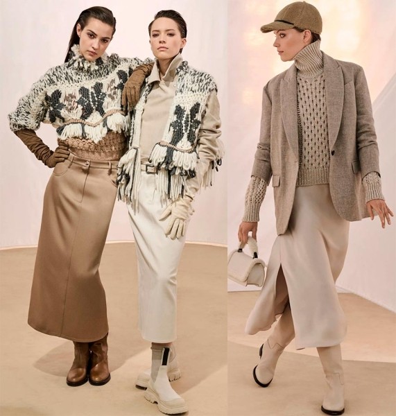 Модный трикотаж и кашемир 2023-2024 от Brunello Cucinelli Модный трикотаж и кашемир 2023-2024 от Brunello Cucinelli