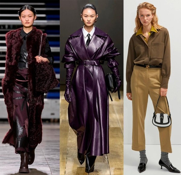 Модные образы в осенней цветовой гамме: одежда и аксессуары нового сезона