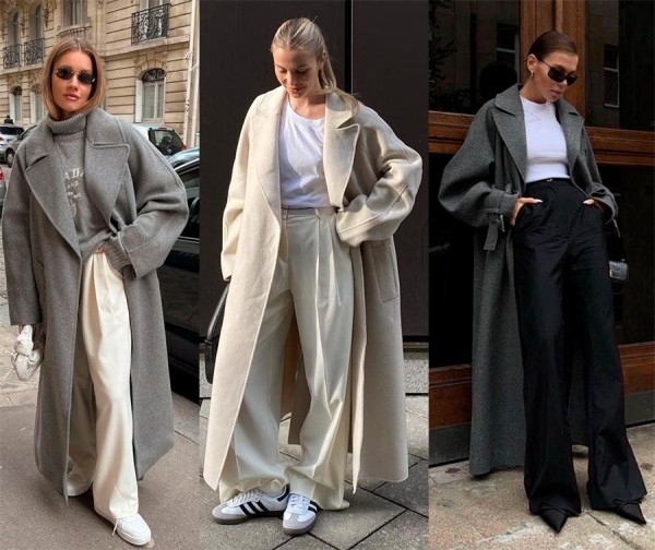 Базовый гардероб на осенне-зимний период: примеры образов из Pinterest