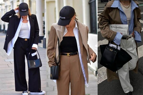 Базовый гардероб на осенне-зимний период: примеры образов из Pinterest